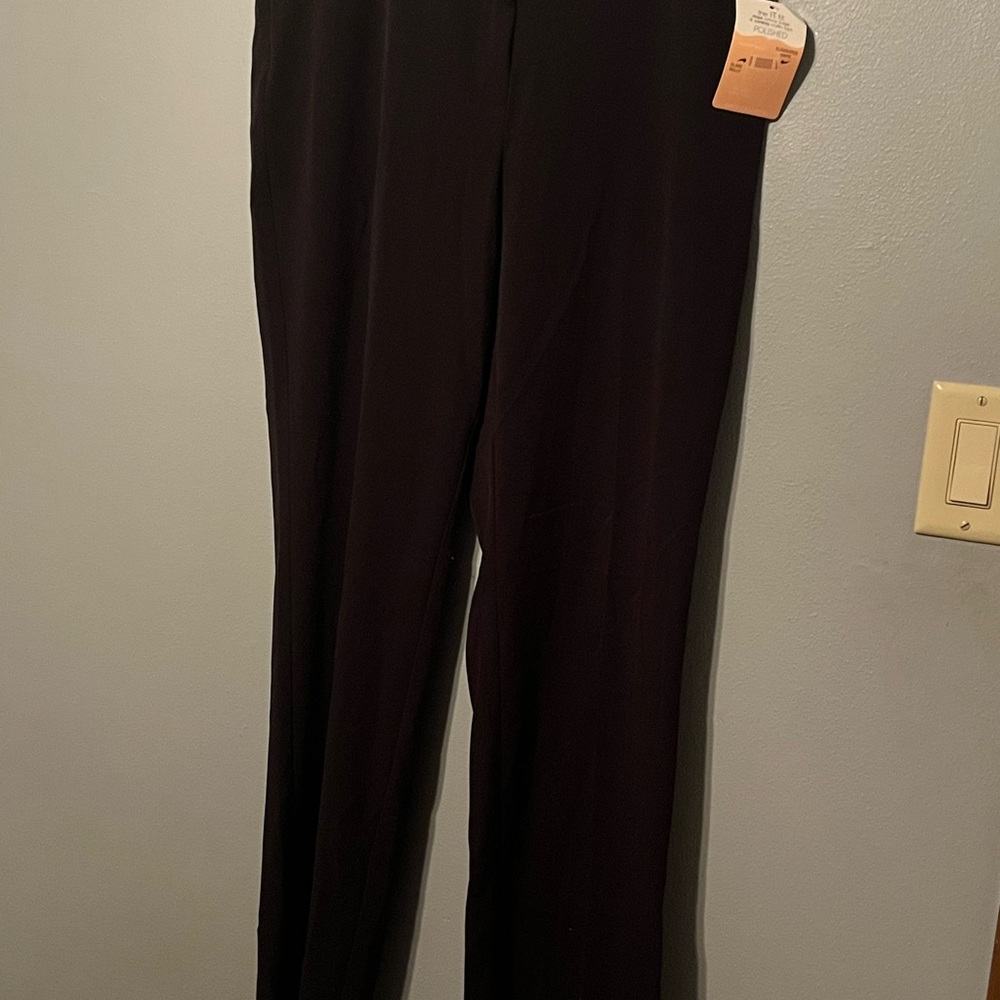 Maurices Polished Bootcut Pants in Black